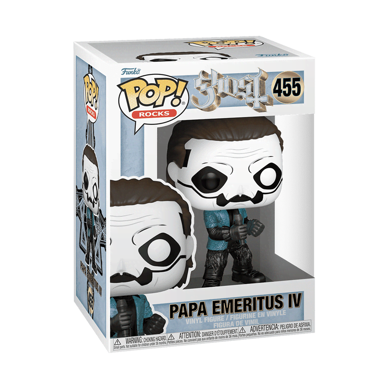 Pop! Papa Emeritus IV (Blue Jacket) (Glitter) - Image 2
