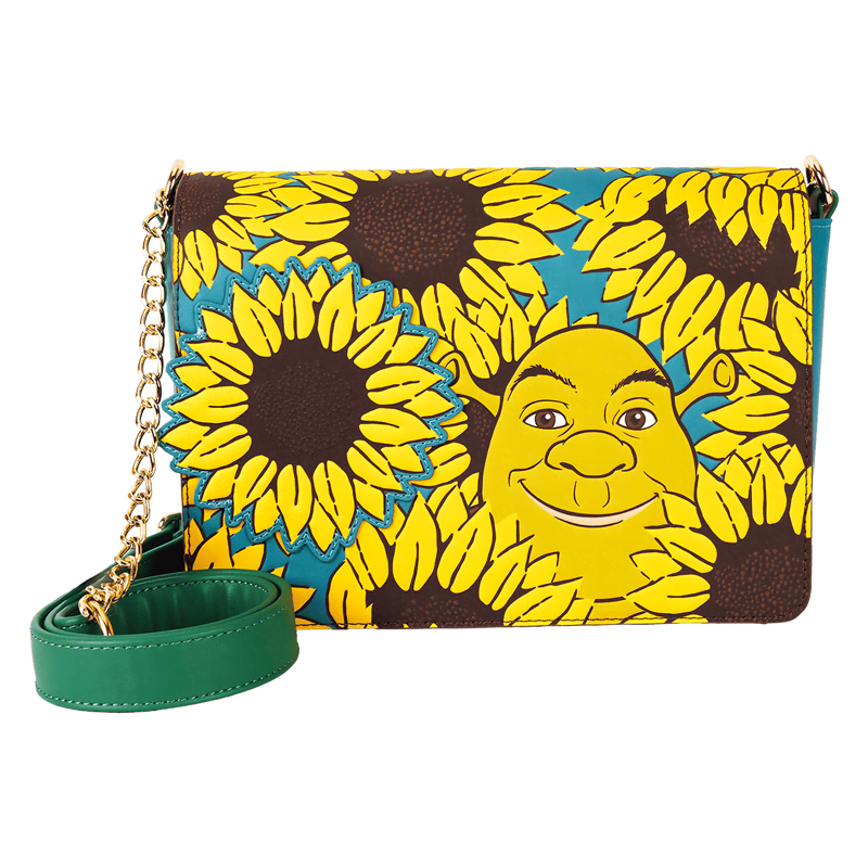 Shrek & Donkey Sunflower Field Crossbody Bag