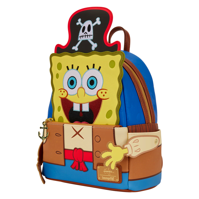 SpongeBob SquarePants Pirate Costume Mini Backpack - Image 7